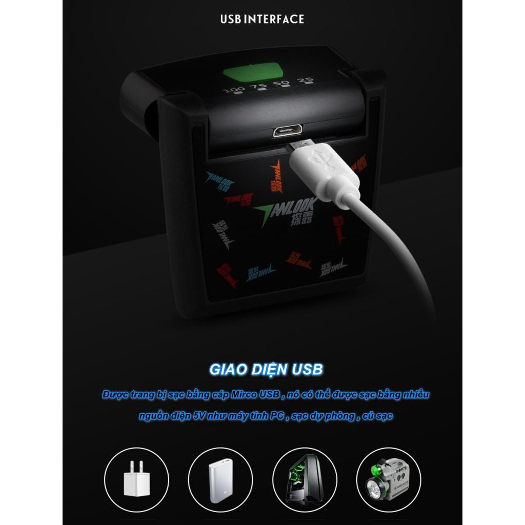 Đèn Chiếu Pha Ban Đêm nhỏ gọn dạng kẹp