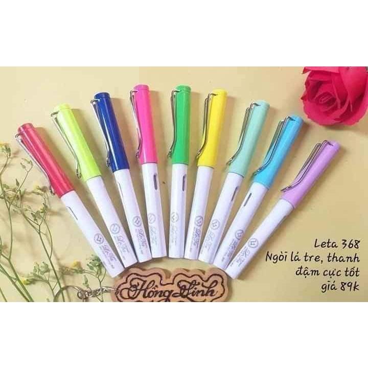 Bút mài Lêta 368 phiên bản mới cực thanh đậm giao mẫu ngẫu nhiên