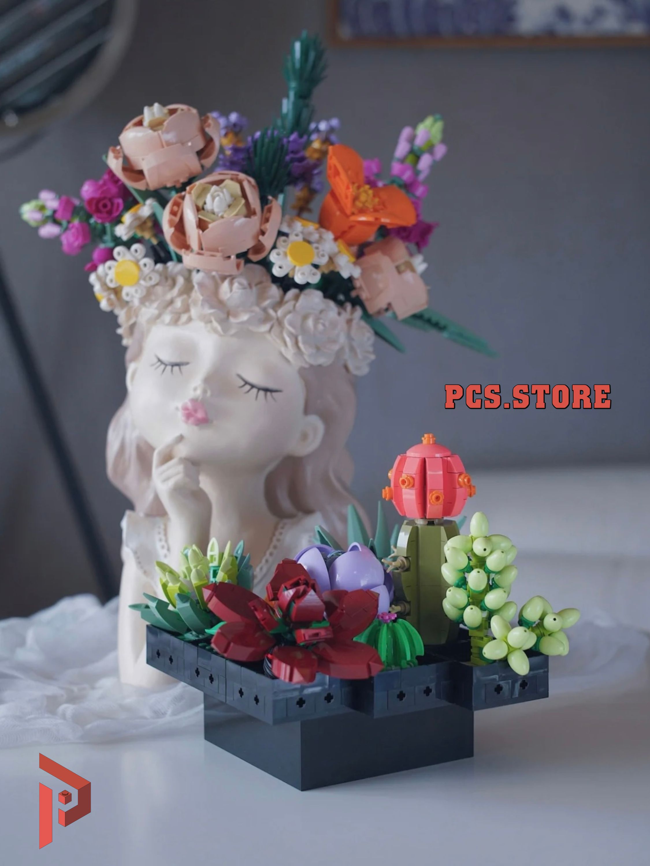 Đồ Chơi Lắp Ráp Mô Hình Hoa Đá - PCS STORE