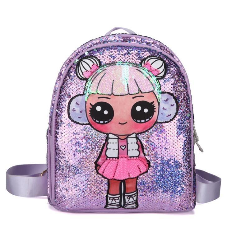 2021 Trẻ Em Kim Sa Lấp Lánh Triều Kim Sa Lấp Lánh Đời Kawaii Ba Lô Cho Bé Gái Nhỏ Tươi Dễ Thương Túi Cho Trẻ Em Quà Tặng Sinh Nhật Trẻ Em Ba Lô