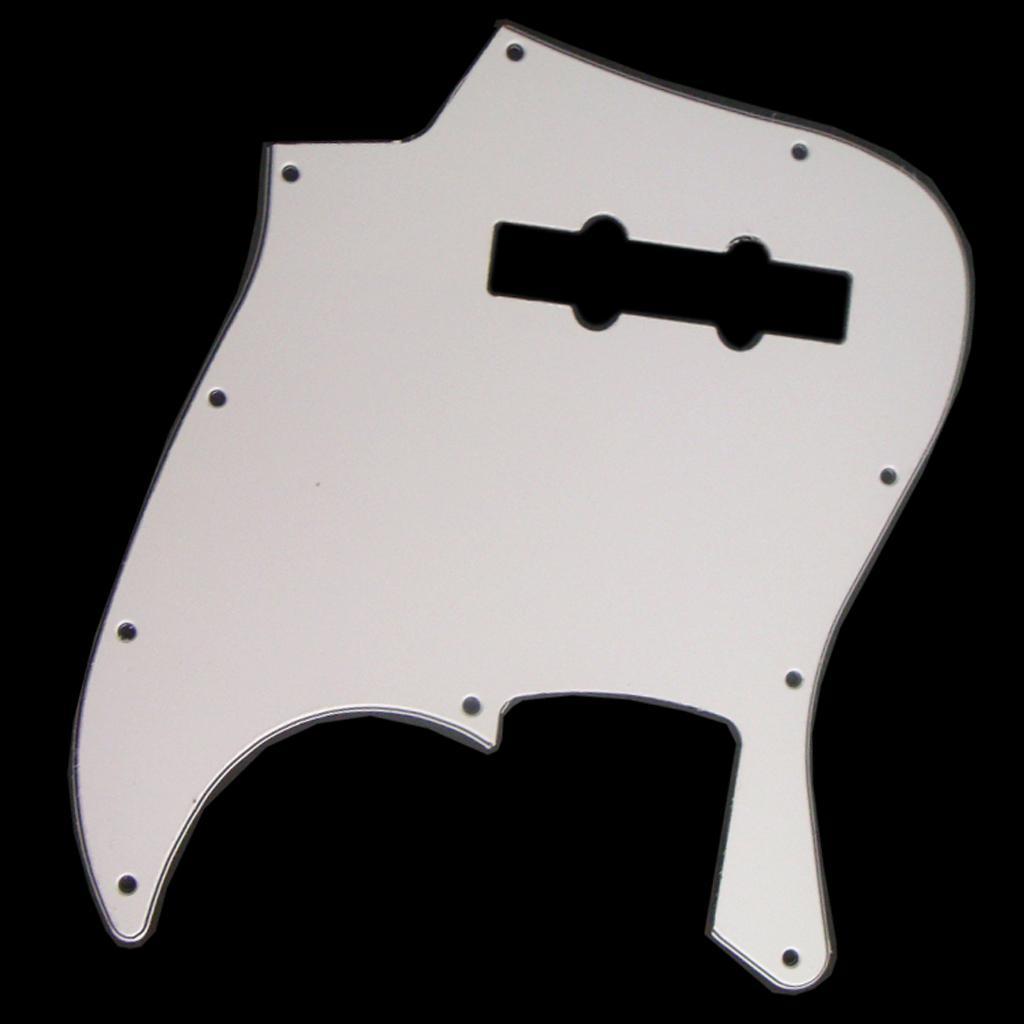 Guitar Pick Guard Scratch Plate DIY Accessory White
