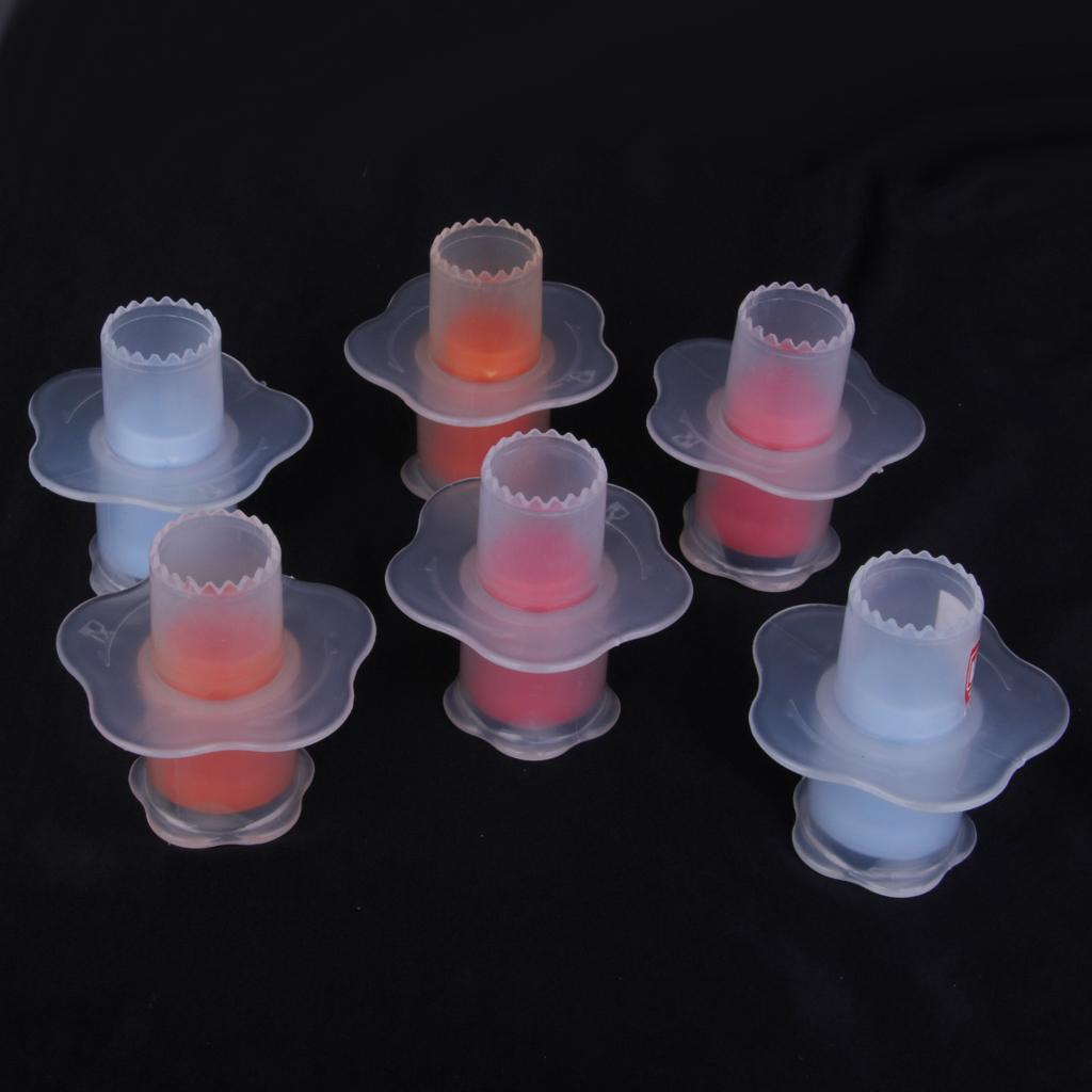 6PCS CUPCAKE CORER CAKE MUFFIN CORE HOLE REMOVER FILLER BAKING BAKEWARE JAM