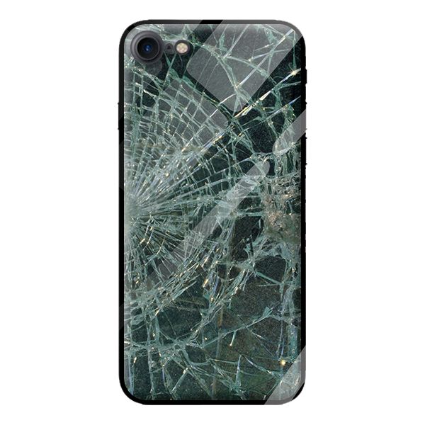 Ốp lưng kính cường lực cho iPhone 8 VÒNG TRÒN 6 - Hàng chính hãng