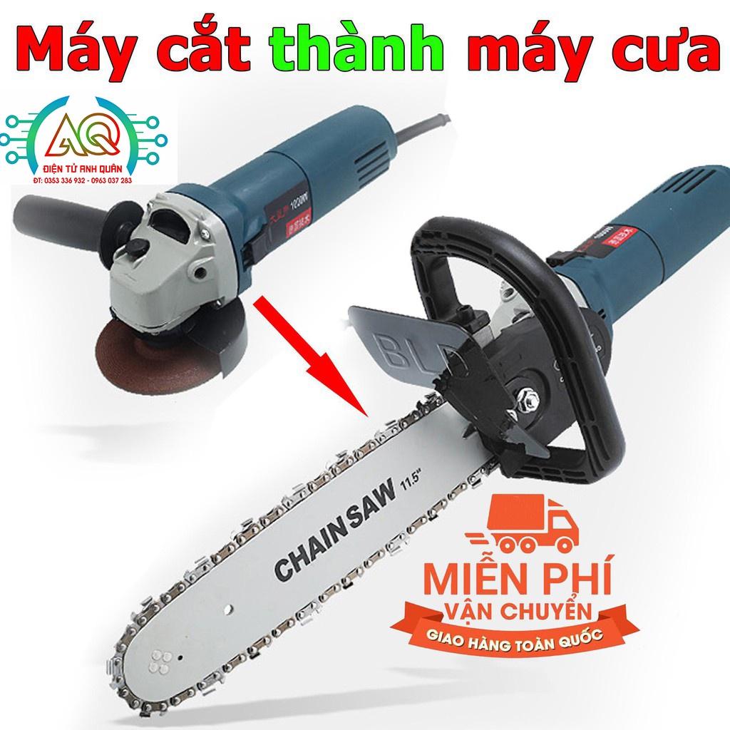 Lưỡi cưa xích gắn máy mài CHAINSAW tra dầu tự động