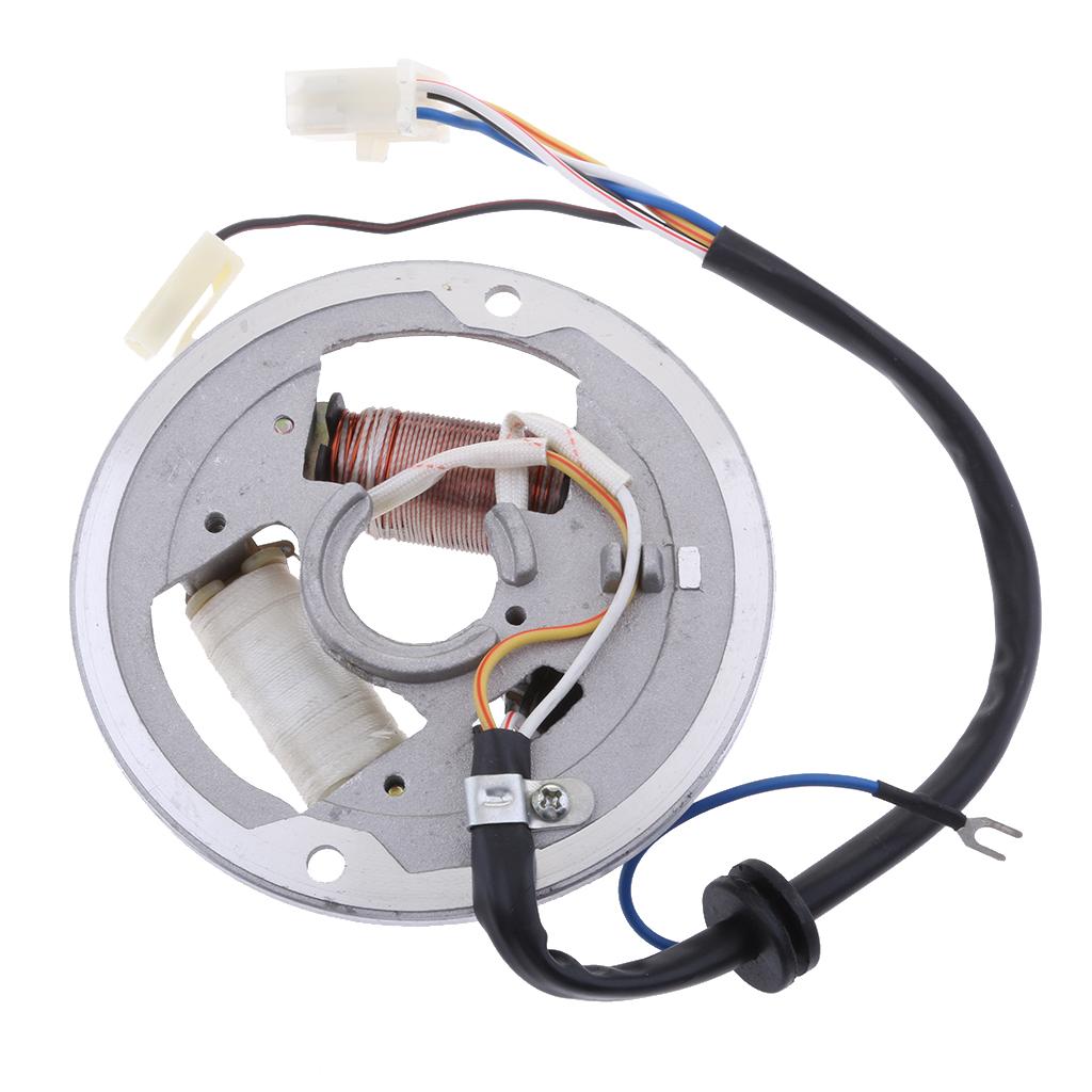 Motorcycle Engine Ignition Coil Magneto Stator Fit for Yamaha PEEWEE PW80