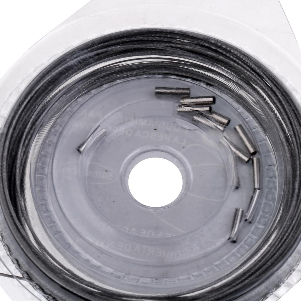 Stainless Steel Wire Lures Leader Trace Fishing Lines 10m 7 Strands