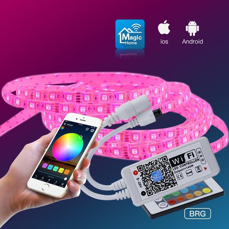 Bộ điều khiển đèn led đổi màu từ xa kết nối bluethoo không dây loại tốt hàng cao cấp