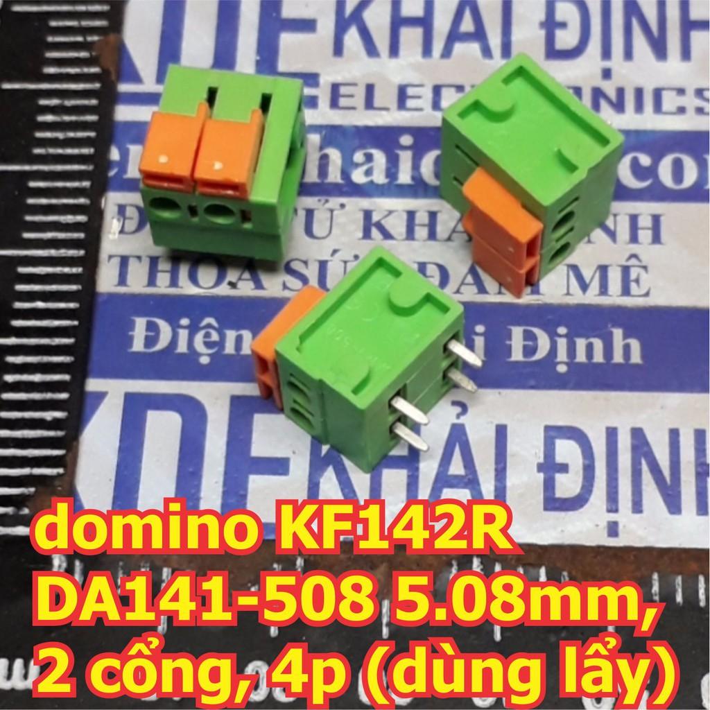 domino KF142R DA141-508, 5.08mm, 2 cổng / 3 cổng (dùng lẩy) kde2208