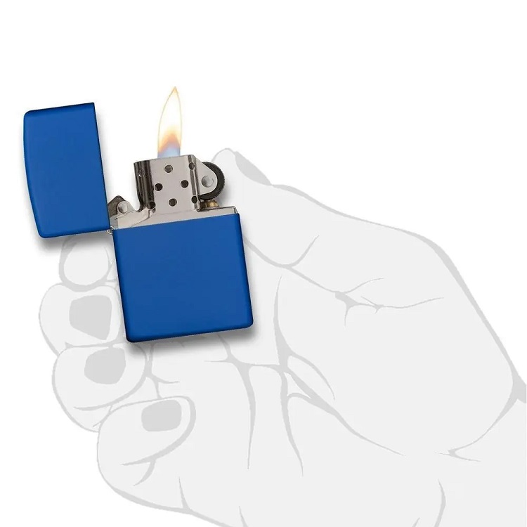 Bật Lửa Zippo Classic Royal Blue Matte 229