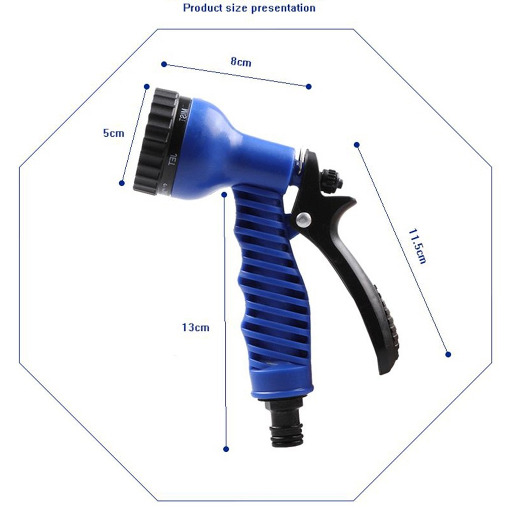 Vòi xịt tưới cây rửa xe 7 chế độ