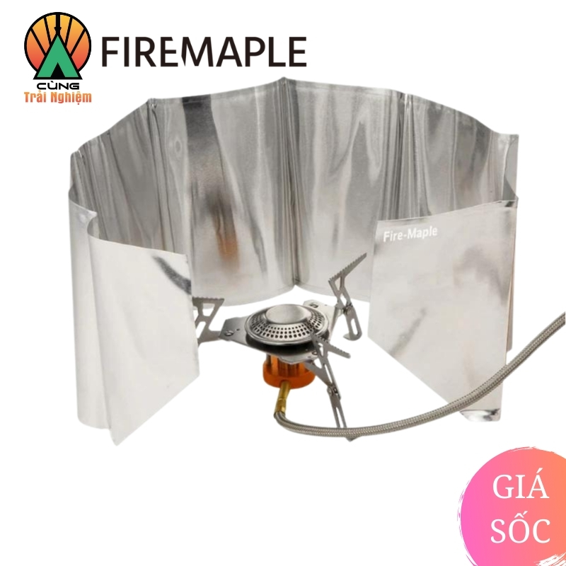 [CHÍNH HÃNG] Tấm Chắn Gió Nhôm Fire Maple FMW-502 Gọn Nhẹ Chuyên Dụng Cho Du Lịch, Dã Ngoại Cắm Trại