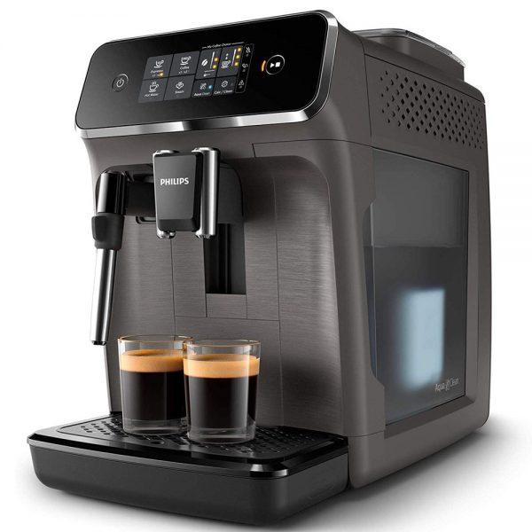 Máy Pha Cà Phê Tự Động Phillips EP2230/10, Máy Pha Café Hạt, Pha Espresso, Capuccino, Coffee Machine, 1500W, Pha 2 Cốc Cùng Lúc, Nhập Khẩu Đức