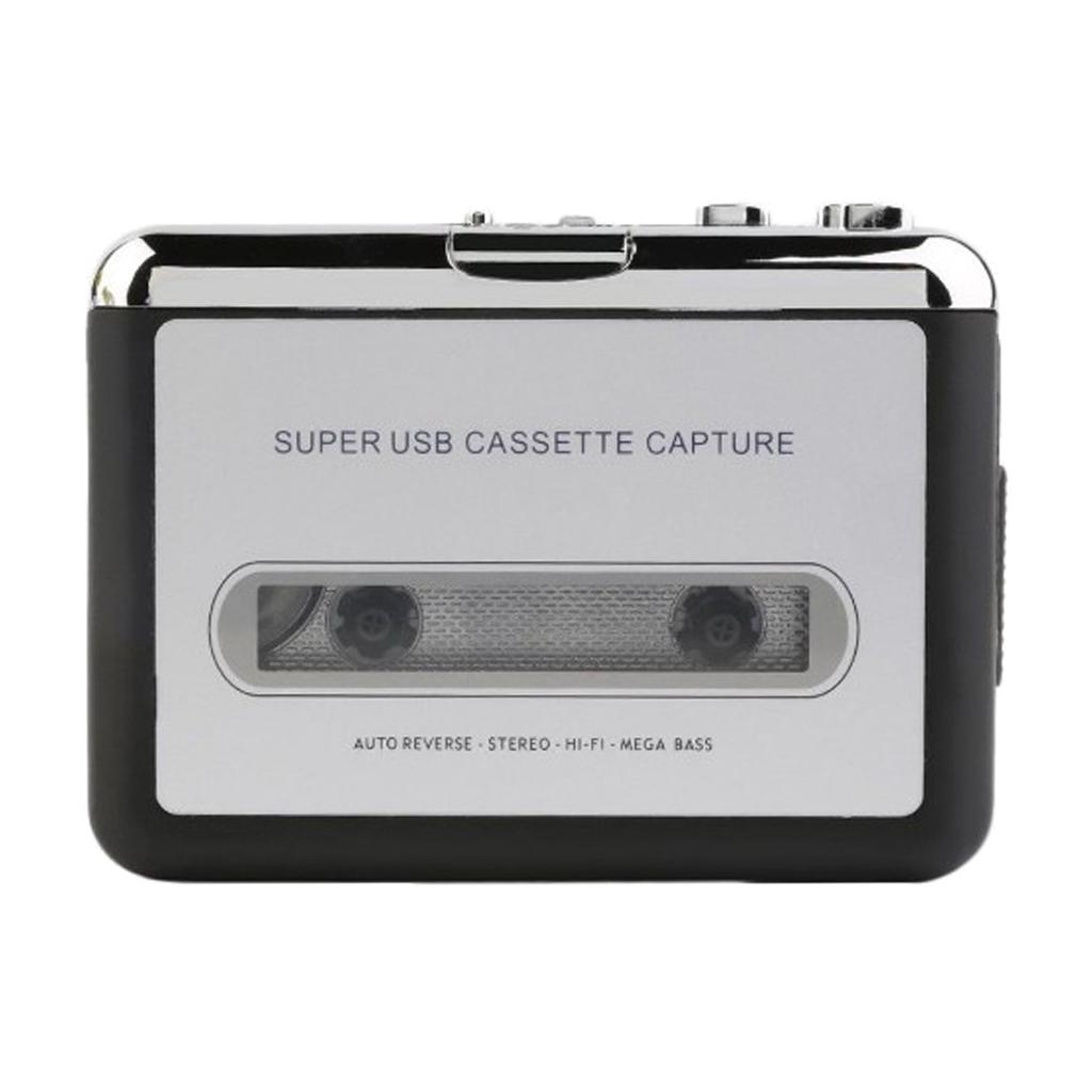 Portable USB2.0 Audio Cassette Tape Converter to MP3 Player for PC