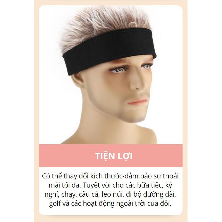 MŨ ĐỘI TÓC GIẢ WIG LANDLORD HAT - Home and Garden