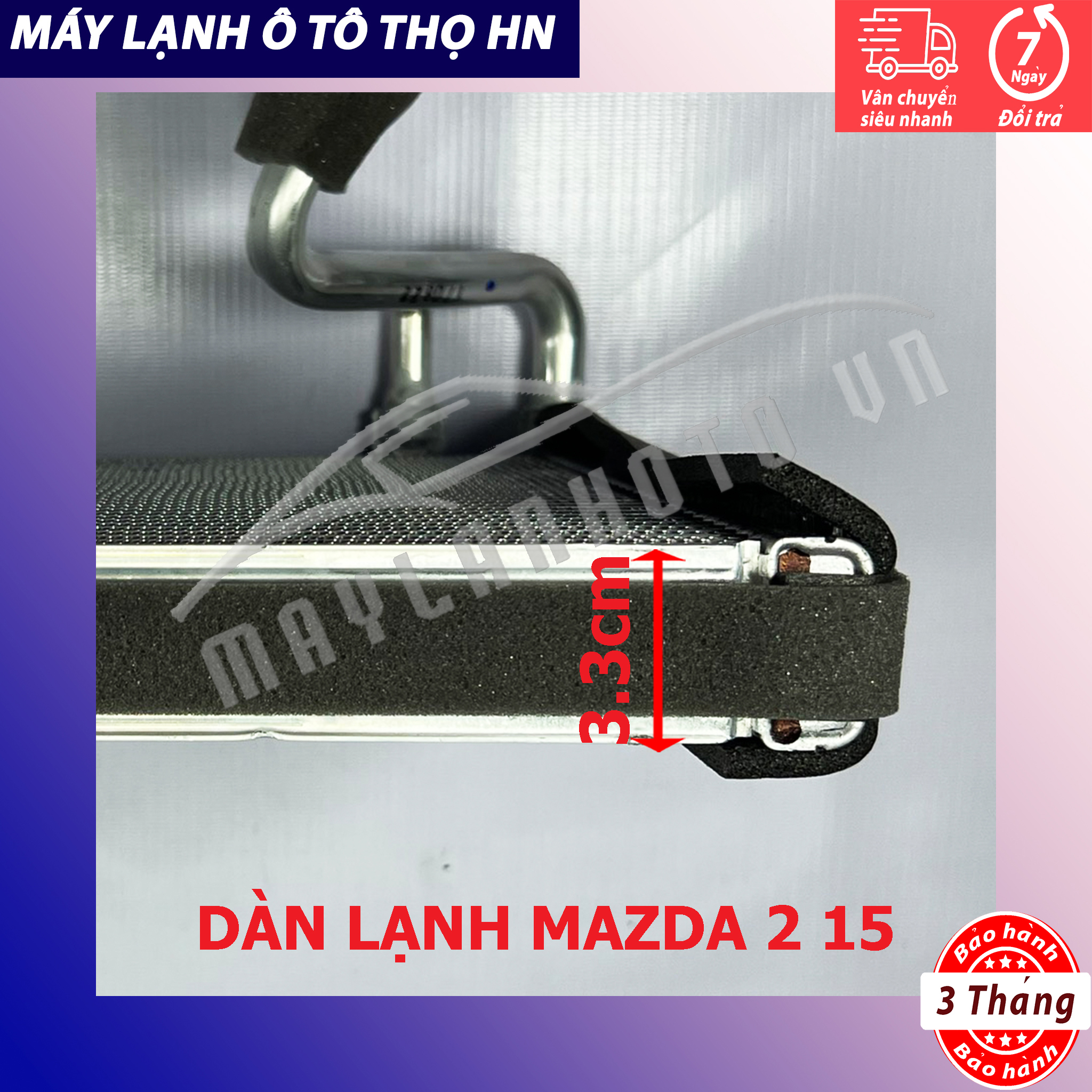 Dàn lạnh Mazda 2 2015 2016 2017 2018 hàng xịn Hàn Quốc 15 16 17 18