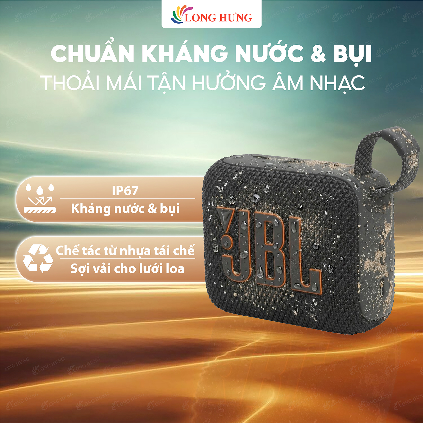 Loa Bluetooth JBL Go 4 JBLGO4 - Hàng chính hãng
