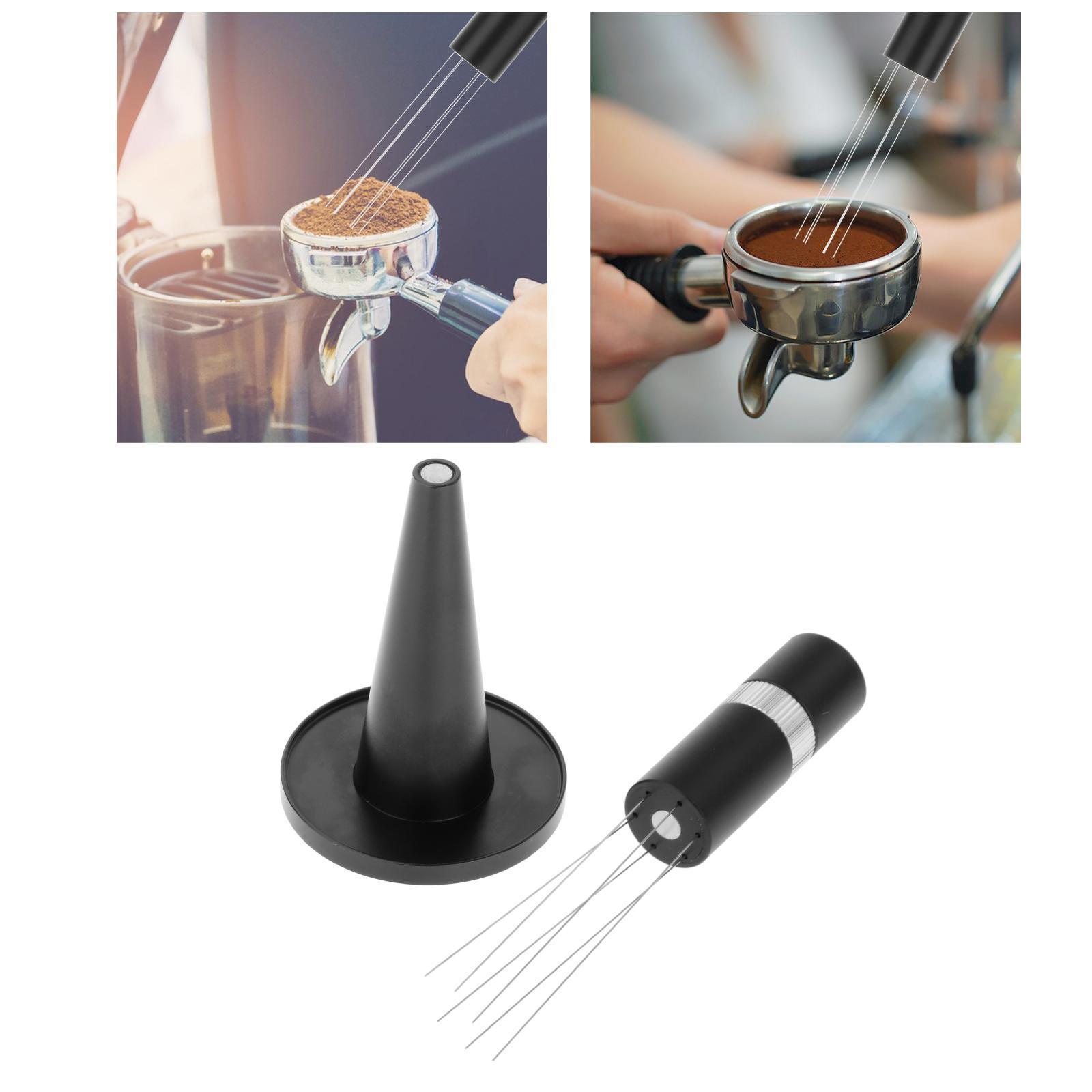 Professional coffee Stirrer Coffee Stirring Tamper with Stand