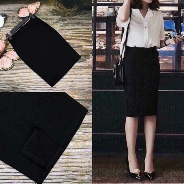 Chân váy công sở nữ co giãn