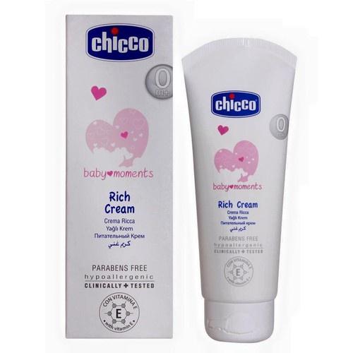 Kem dưỡng ẩm chứa Omega và vitamin E Chicco 100ml