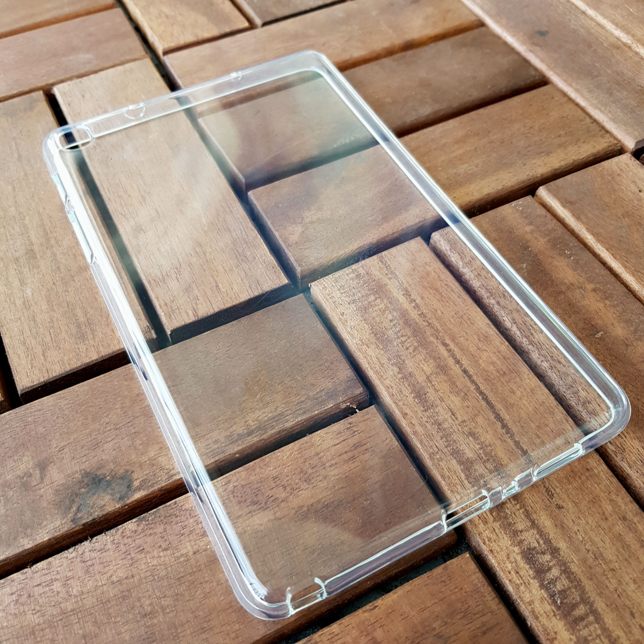 Ốp lưng silicon trong suốt cho Samsung Galaxy Tab A Plus 8.0 inch 2019 P205 - Hàng nhập khẩu
