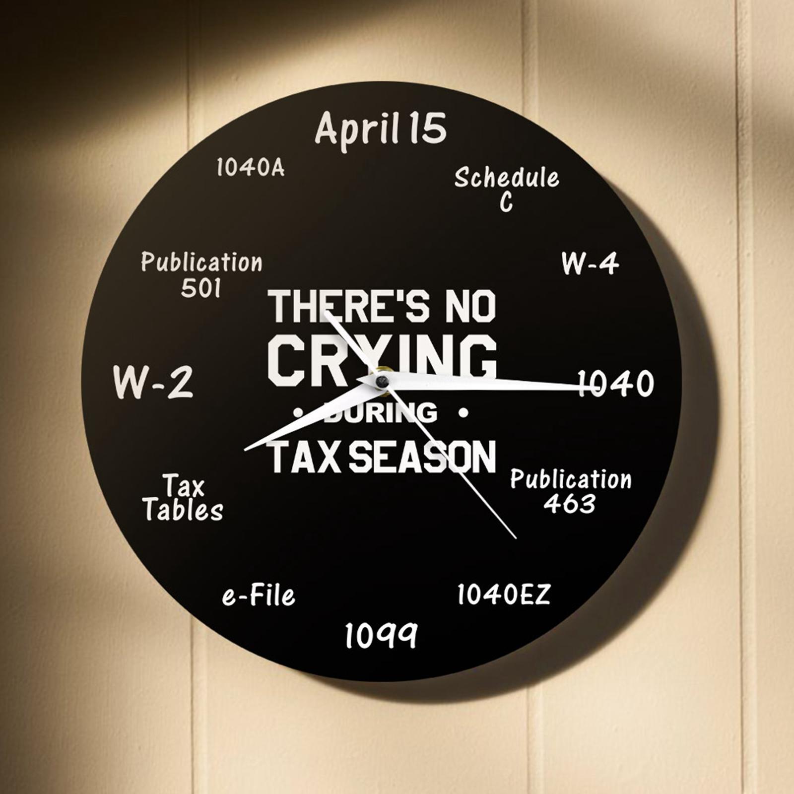 Elements Math Wall Clock - Wall Clock Silent Non Ticking Wall Art for Home Living Room School Office Classroom