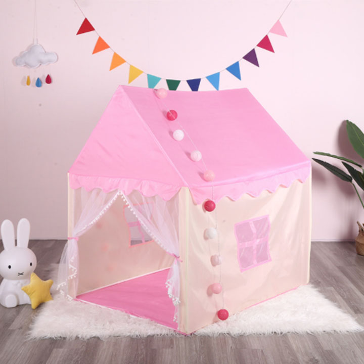 LỀU LÂU ĐÀI CỔ TÍCH TRANG TRÍ TRONG NHÀ (HOUSE TENT FOR BABY)- Hàng Nhập Khẩu