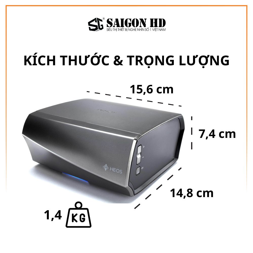 Đầu phát nhạc số DENON Heos Link Hs2 – Hàng chính hãng, giá tốt