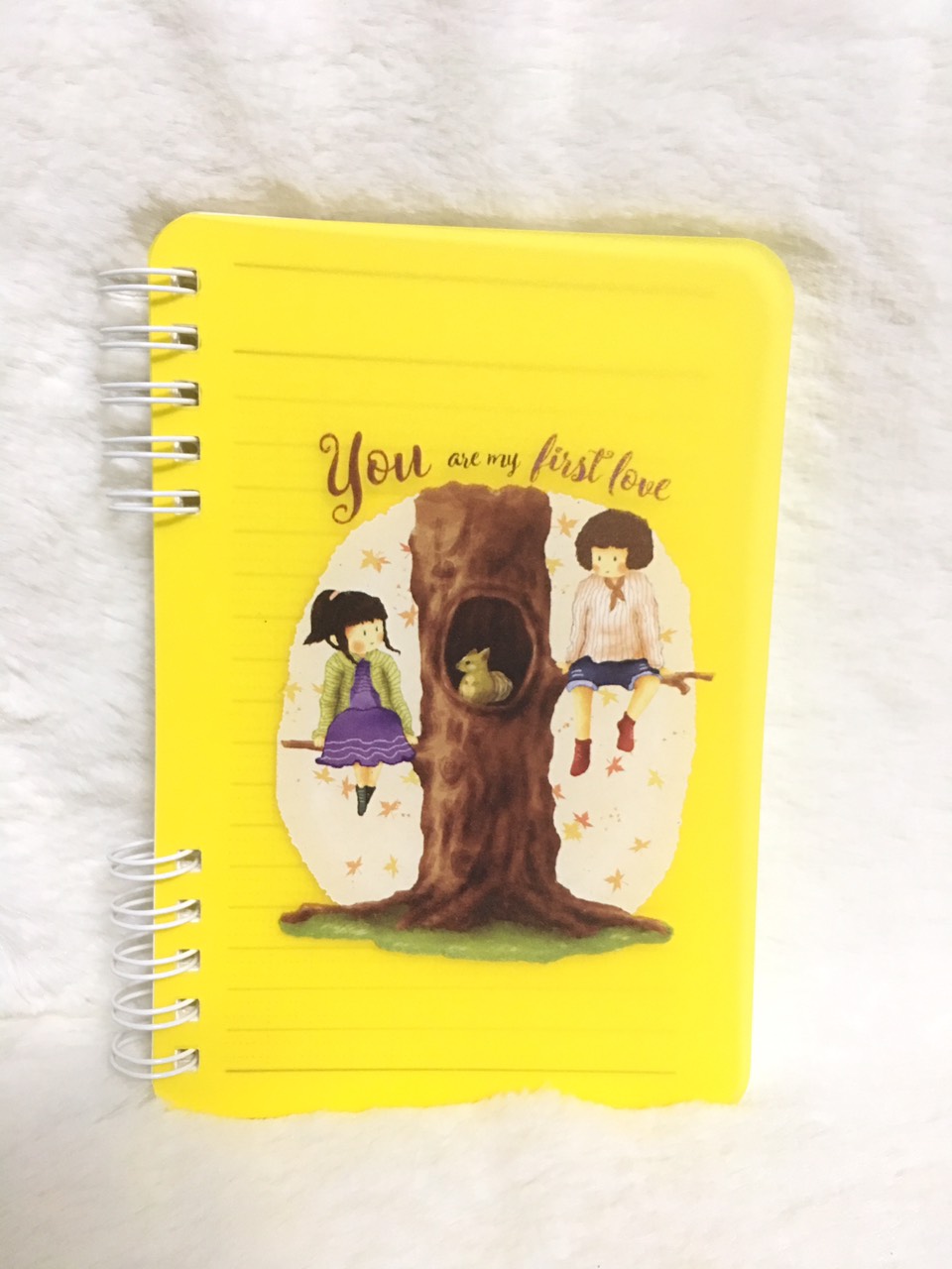 Sổ Tay Vivaone LX Bìa Nhựa (10 x 15 cm) - Vàng (Mẫu Ngẫu Nhiên)