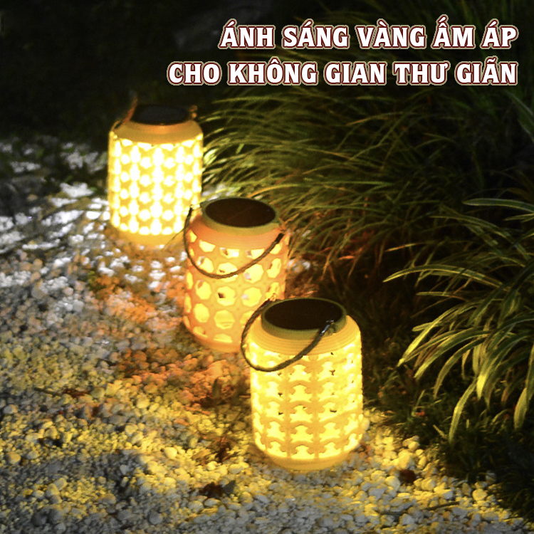 Đèn trang trí năng lượng mặt trời đèn lồng, tích kiệm điện, bóng siêu sáng, chống thấm nước - DA3146