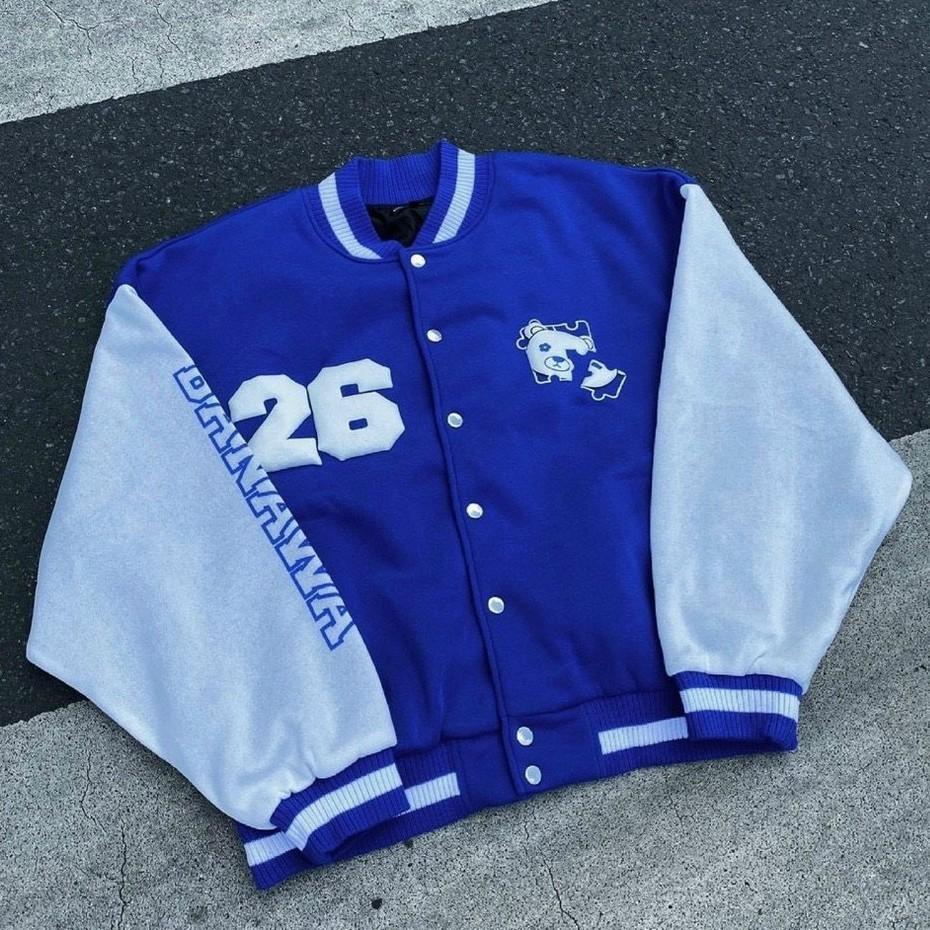 Áo Khoác Nỉ Bomber Nam Nữ Form Rộng Unisex Chất Nỉ Ngoại Dày Dặn Cực Hot