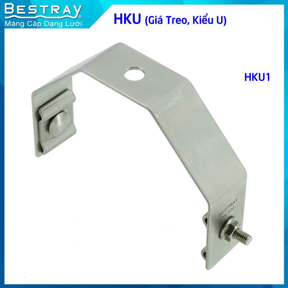 Giá Treo Kiểu U | Giá Đỡ Máng Lưới Bestray | Hanger Kit, U Type (HKU)