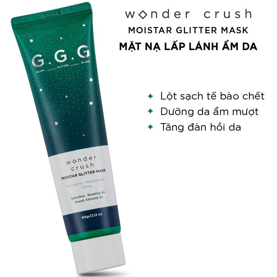 Mặt Nạ Lột GGG Tẩy Tế Bào Chết, Dưỡng Ẩm 60g