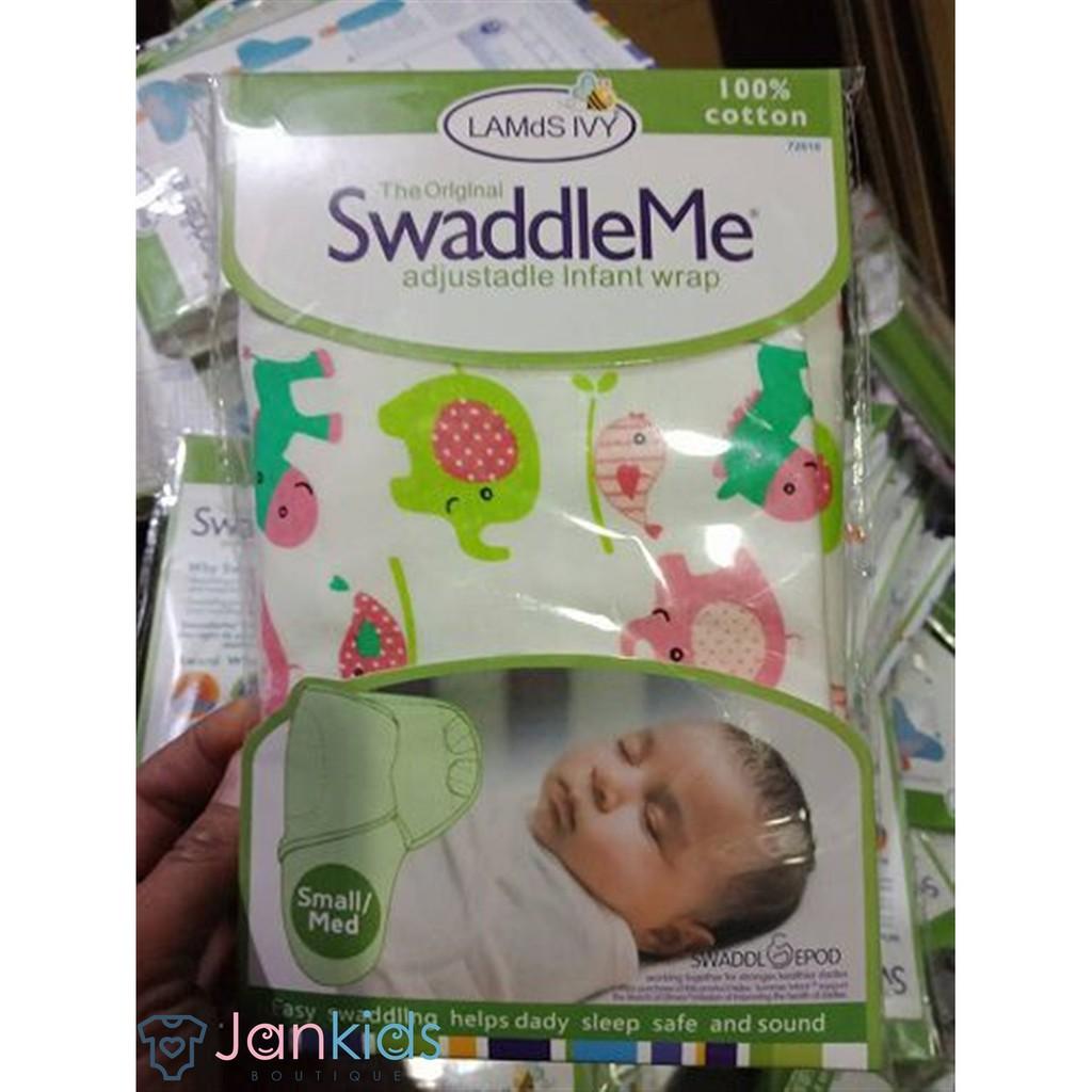 Ủ kén Summer Swaddle Me 100% cotton cho bé 0-4 tháng tuổi