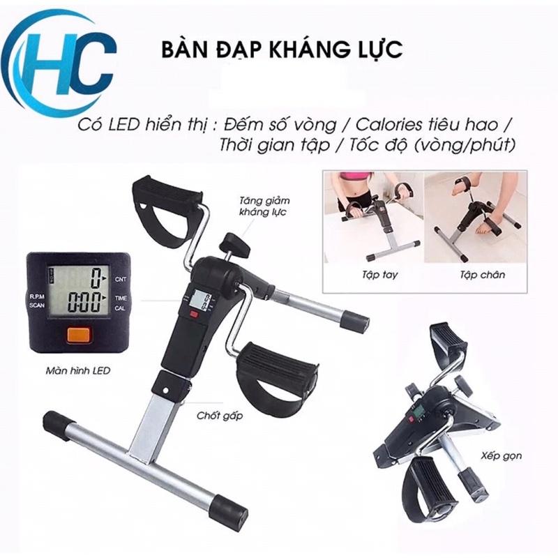 Bàn Đạp Cơ Phục Hồi Chức Năng Có Đồng Hồ Đếm Vòng, Thời Gian