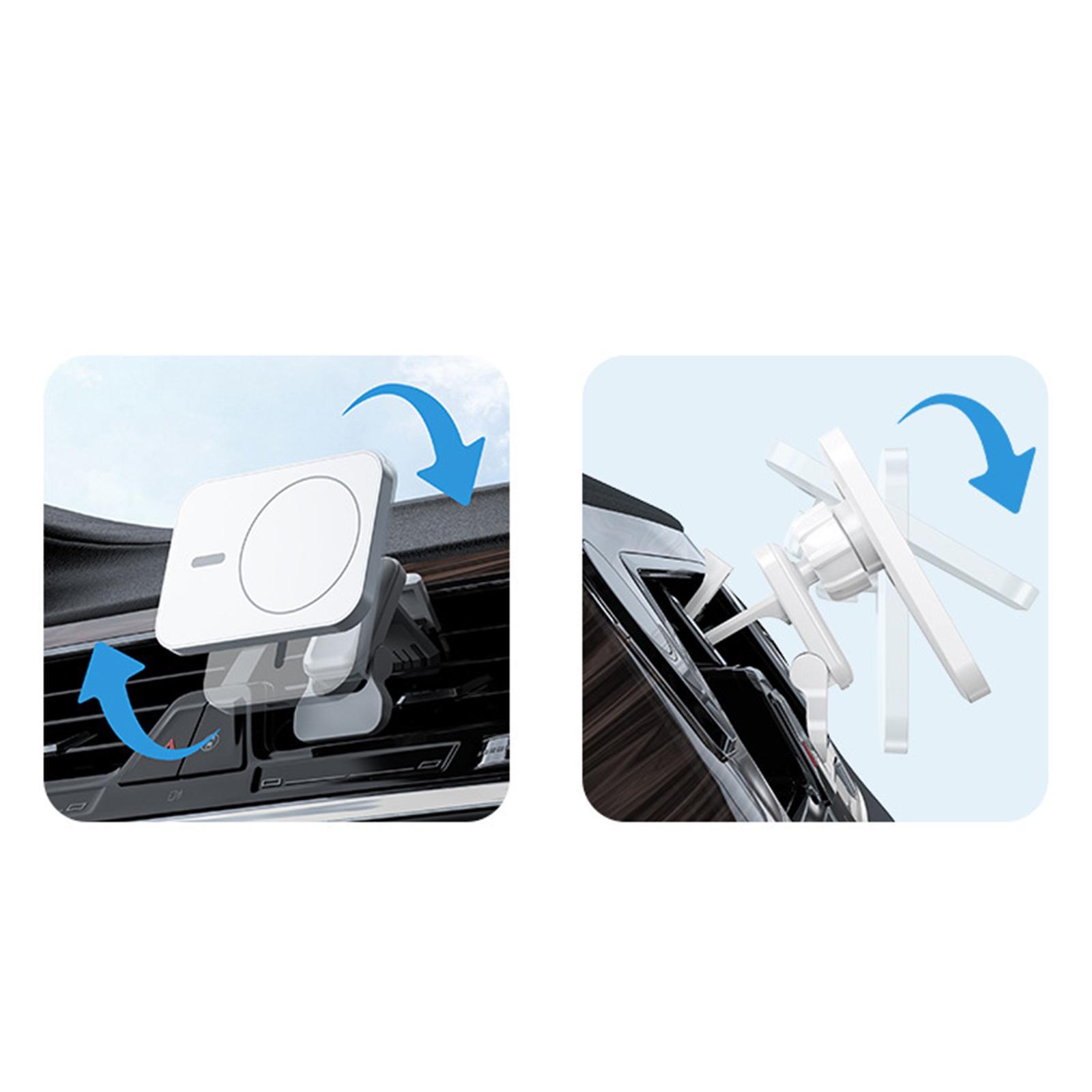 Wireless Chargers Charger 15W Fast Charging Station Car Mount for 12