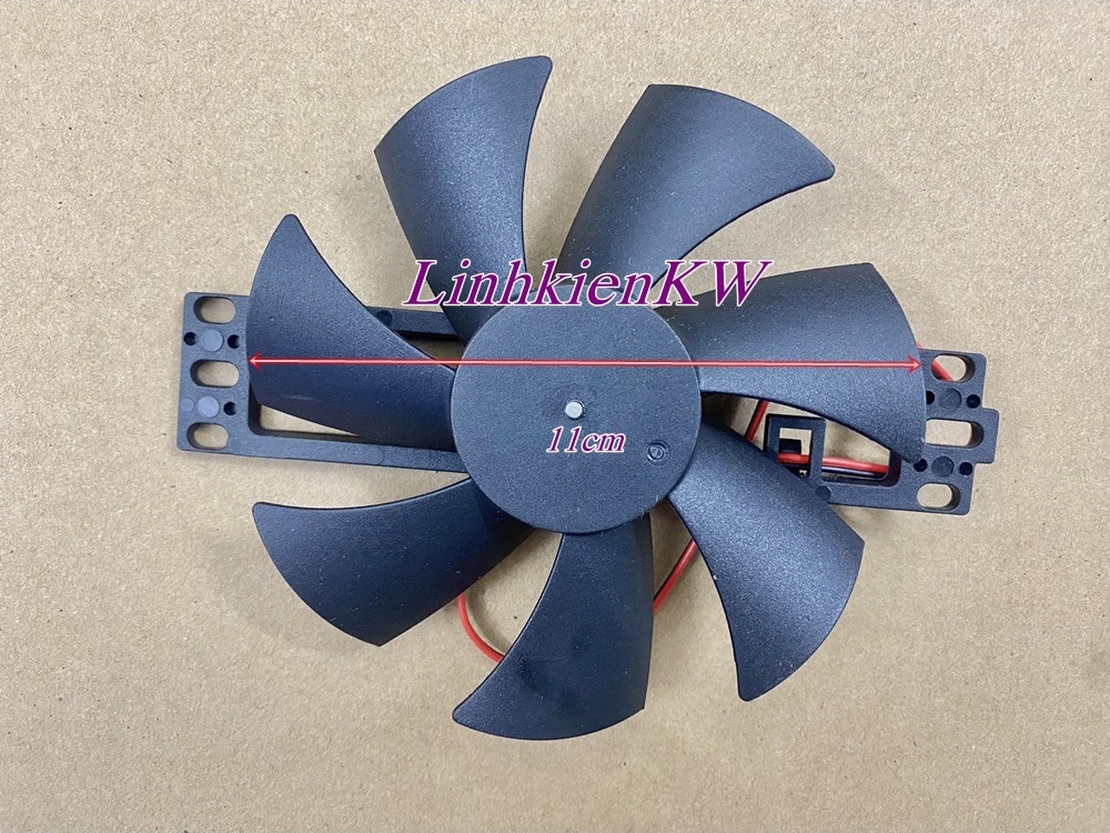 Quạt bếp từ 18VDC mới sải cánh 11cm ! .