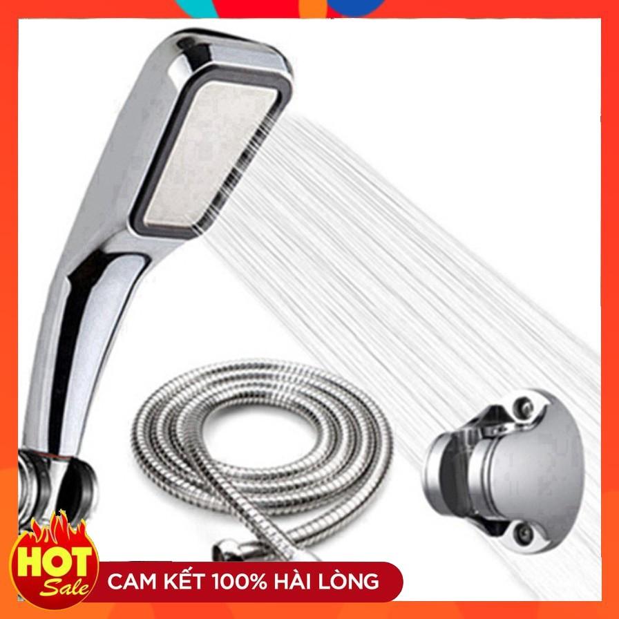 Sen tắm, bộ vòi hoa sen tăng áp VHS 05 (Tăng 300% áp lực) Tặng đầu vòi dài tăng áp