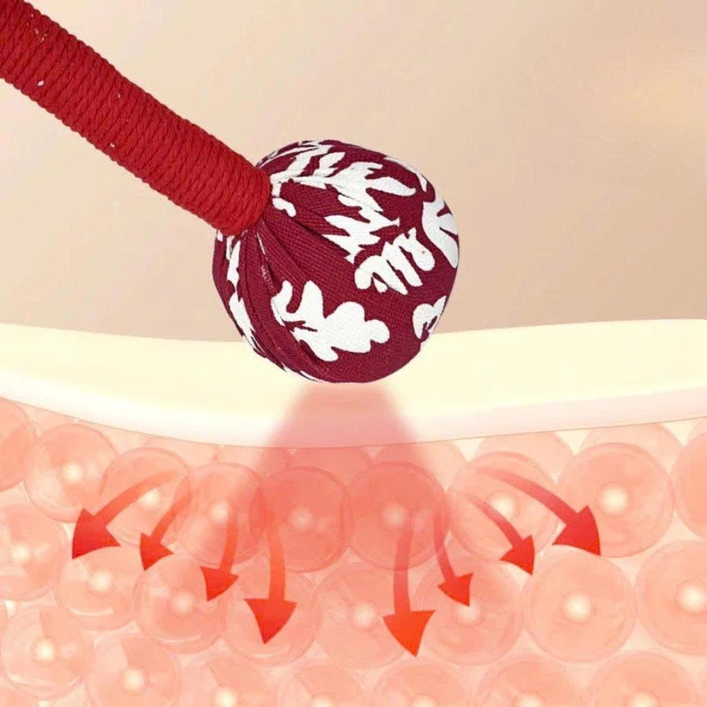 Búa Ngải Cứu, Búa Thảo Dược Đấm Lưng, Massage Toàn Thân,Cây Đấm Lưng Ngải Cứu,Gậy Đấm Lưng Thảo Dược