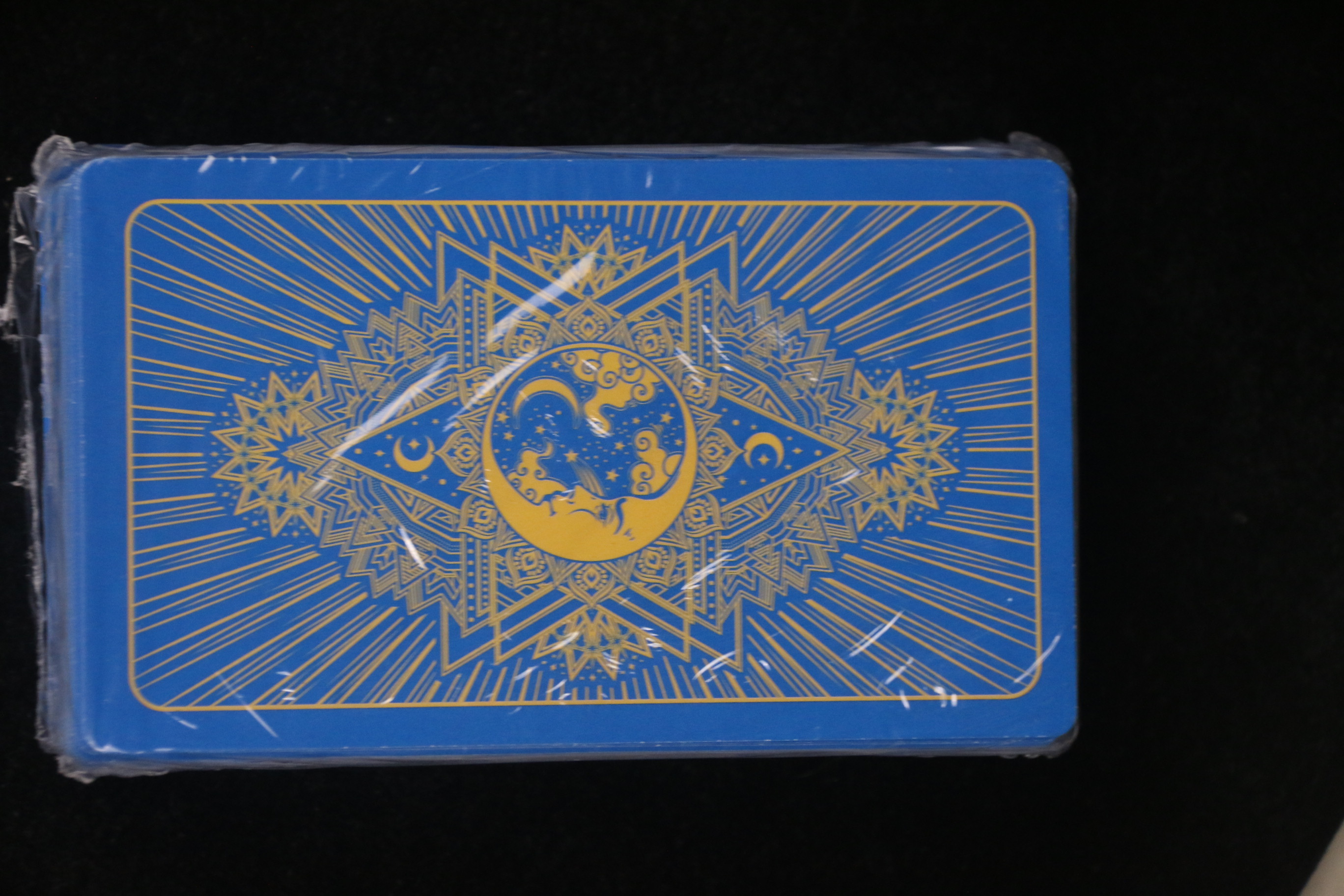 Bài  god foild tarot xanh dương