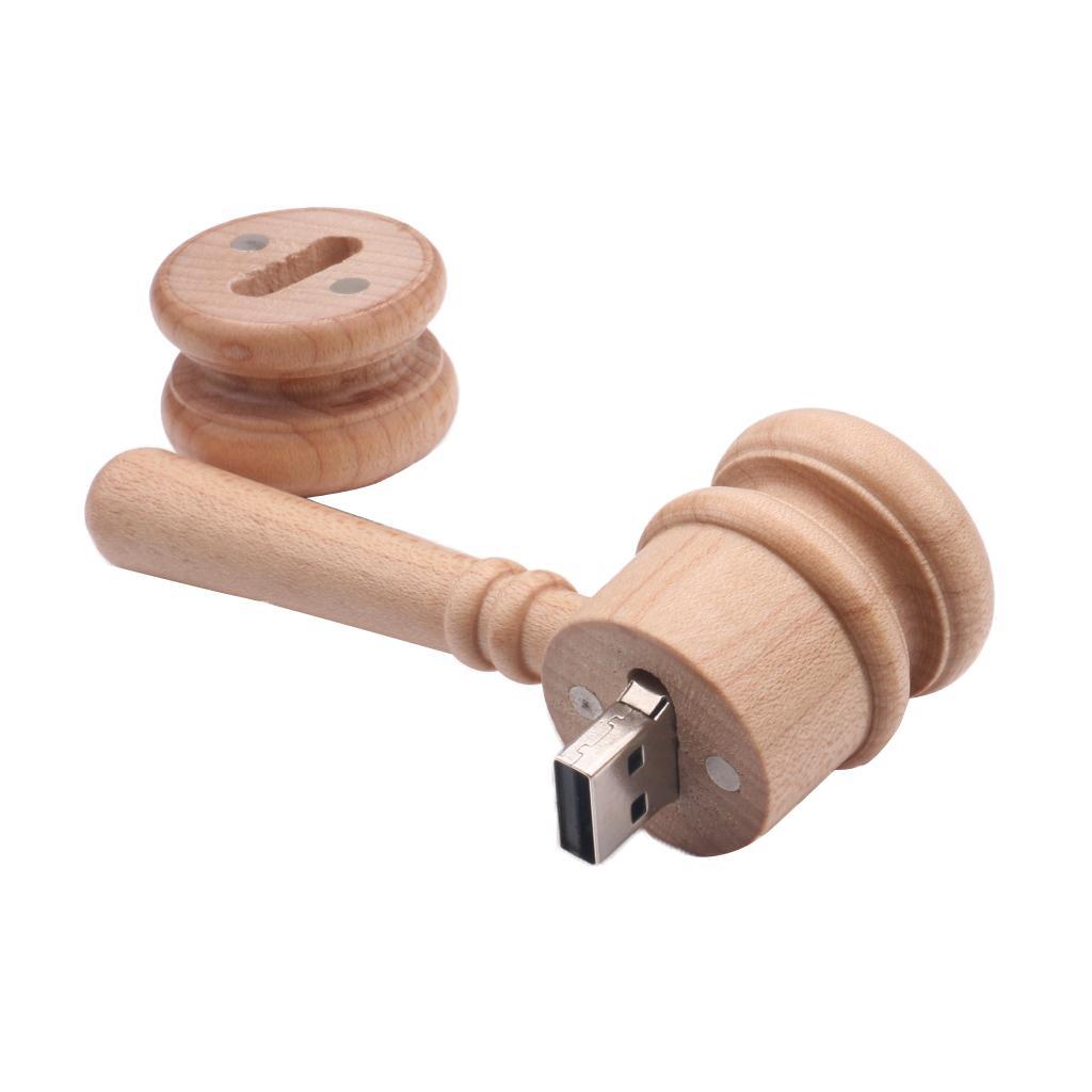 Wooden USB 2.0 Flash Pen Drive Portable Memory Stick U Disk for PC Laptop