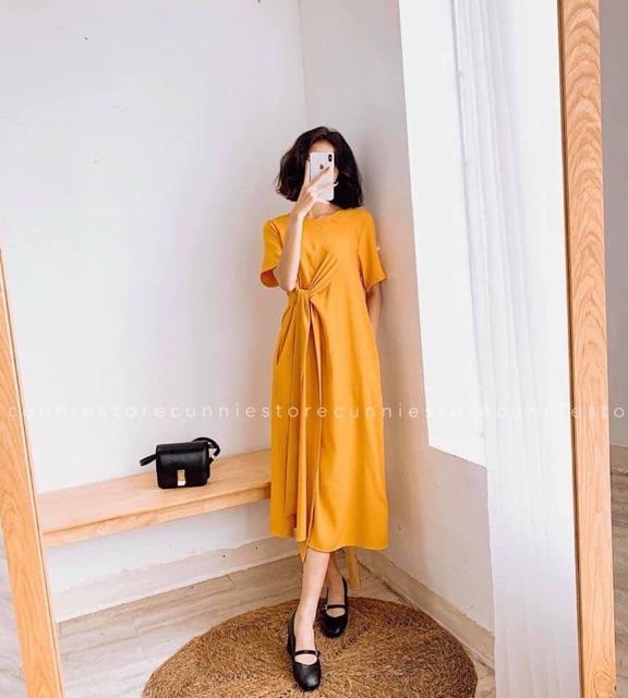 Váy bầu đẹp thời trang 40-65kg Aidenshop đầm bầu mùa hè mát