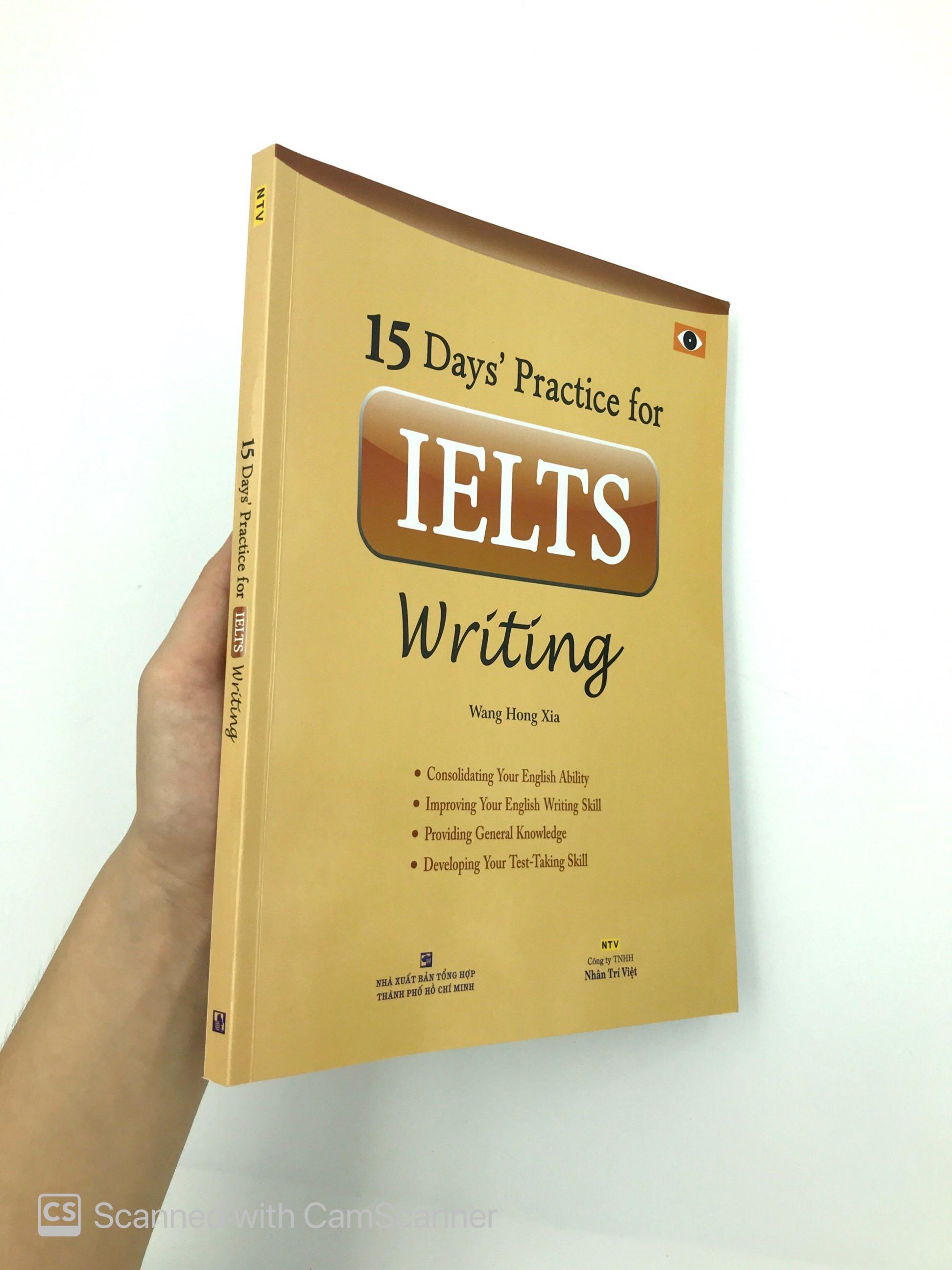 15 Days' Practice For IELTS Writing (Tái Bản)
