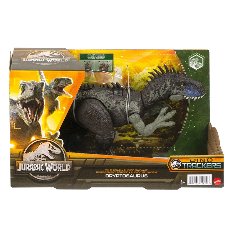 Đồ Chơi JURASSIC WORLD MATTEL Khủng Long Dryptosaurus Có Âm Thanh HLP15/HLP14