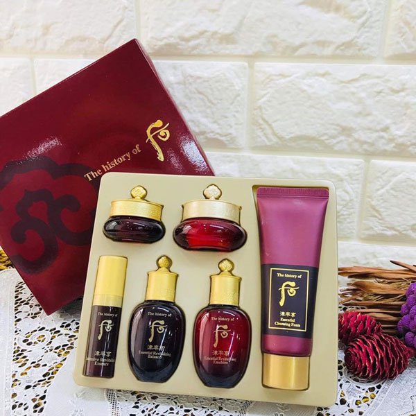 Bộ Dưỡng Bổ Sung Tân Dịch Whoo Jinyulhyang Special Gift Set 6 Sản Phẩm