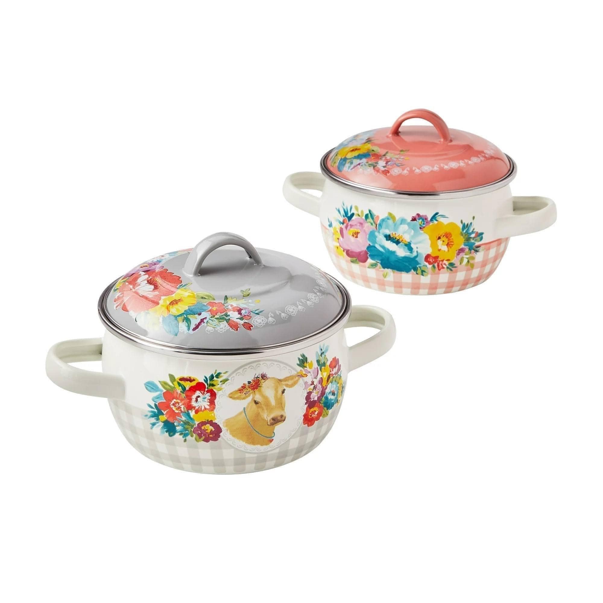 Set 2 nồi hầm mini The Pioneer Woman Hàng chính hãng