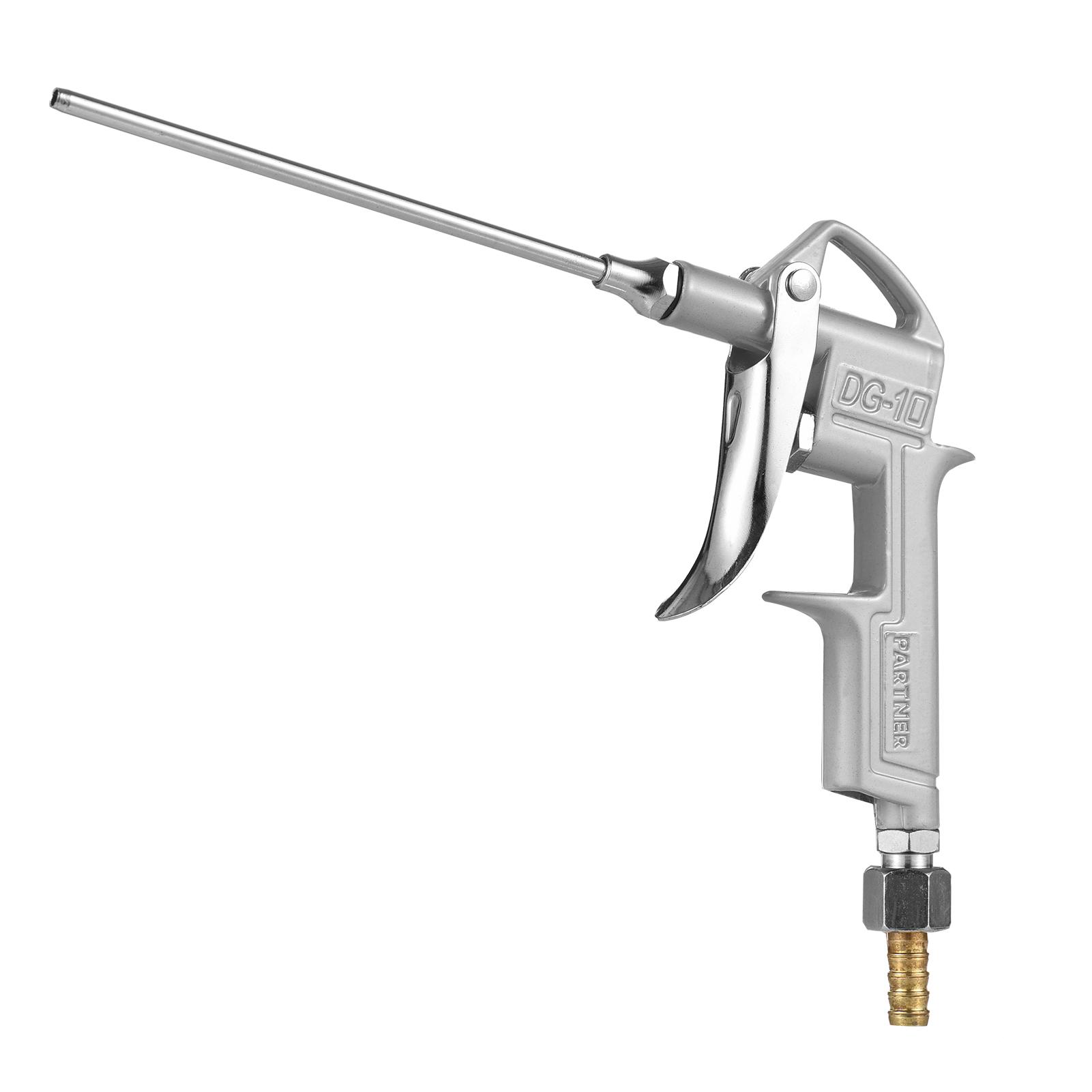 Mini Air Blow Gun Pneumatic Dust Blower Gun Air Spray Gun Dust Cleaning Air Blower with 2 Replacement Nozzle for Automobile Engine Cleaning