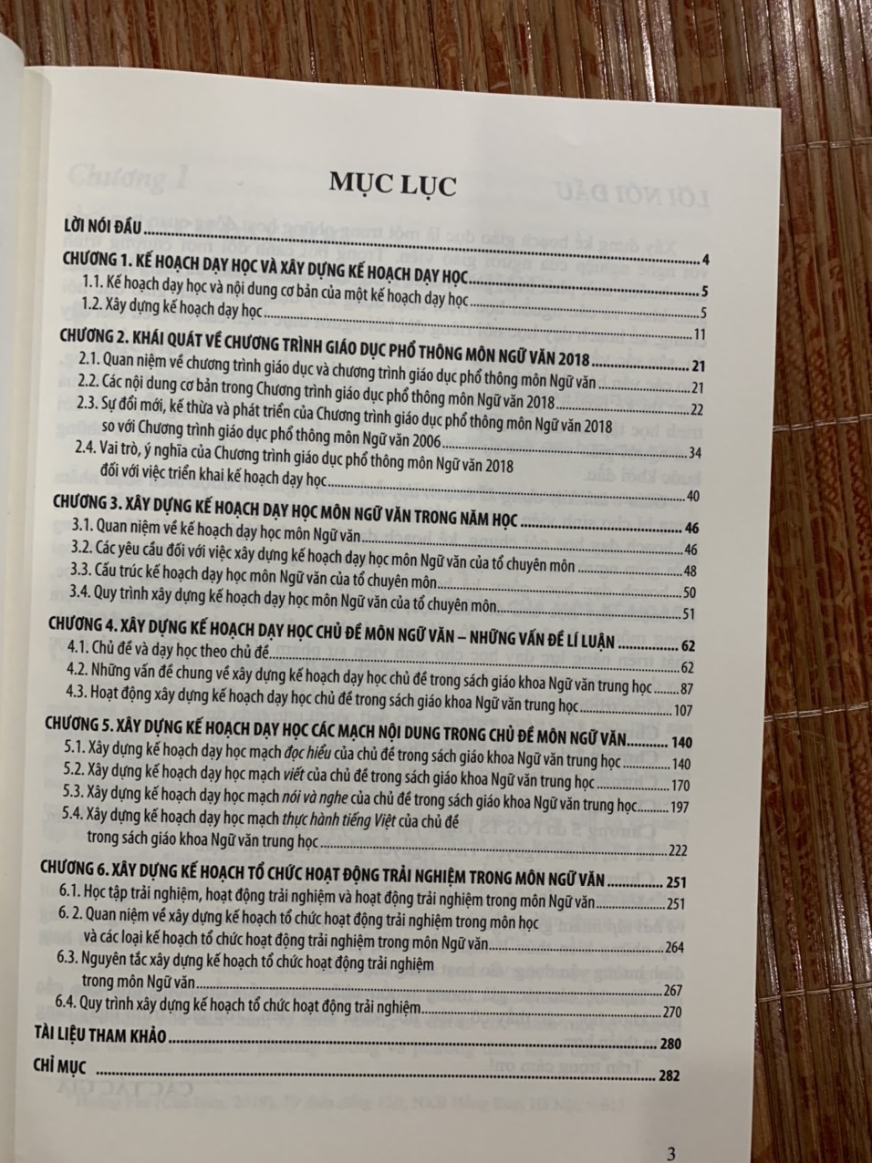 Giáo trình xây dựng kế hoạch dạy học môn ngữ văn