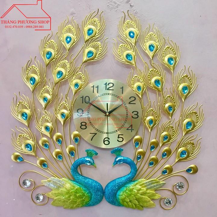 Đồng Hồ Trang Trí Chim Công Uyên Ương TP-029Y