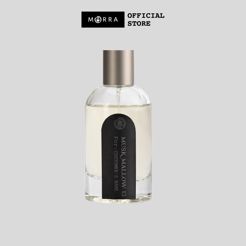 Nước Hoa Nam Nữ Morra Musk Mallow 13 Chai 100ml Tem Kim Loại Hương Thơm Thuần Khiết, Tinh Tế, Bí Ẩn  - Dạng Xịt