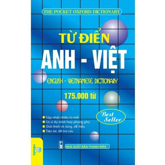 Sách - Từ điển Anh - Việt 175.000 từ ( hộp xanh ) - ndbooks